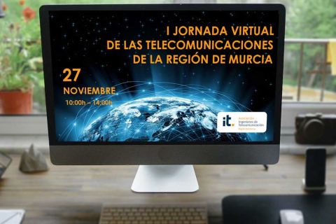 Beatriz Miguel durante la jornada virtual de Telecomunicaciones.