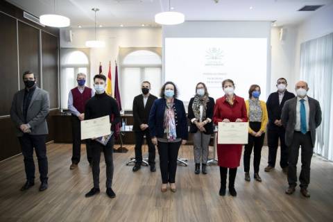 Acto de entrega de la IV Edición de los Premios Fin de Grado y Fin de Máster, en diciembre pasado.