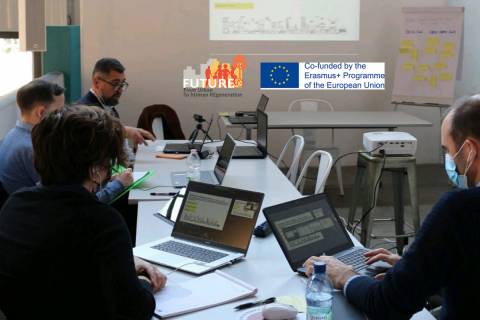 Imagen de una reunión de investigadores del proyecto celebrada en Bolonia esta primavera.