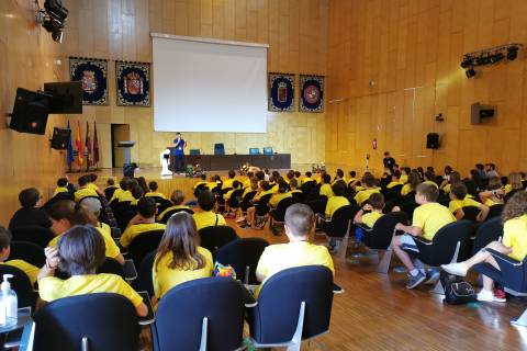 Alumnos del Campus Talentum en el Paraninfo.