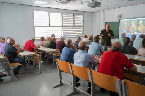 Juan José Piñar durante su conferencia de este lunes.