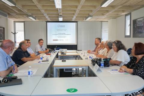 Panel de expertos de la cátedra EMURI en la UPCT.