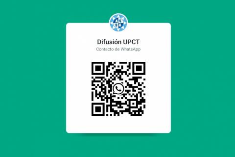 Código QR para acceder al número de Whatsapp de la lista de difusión.