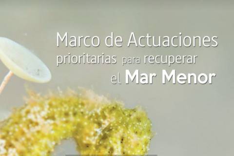 Imagen del Ministerio sobre su Marco de actuaciones prioritarias para el Mar Menor.