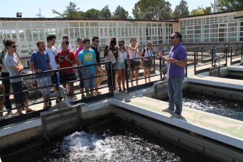 Alumnos de un curso de verano de la UPCT en 2018.
