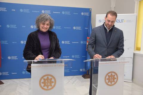 Beatriz Miguel y Juan Francisco Zambudio.