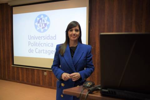 Marina Munuera, hoy en la EICM.