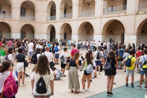 Asistentes al Campus Talentum, hoy en la Escuela de Industriales.