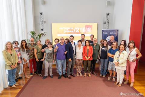 En la presentación de la programación de Cartagena Piensa ha participado la vicerrectora Catalina Egea.