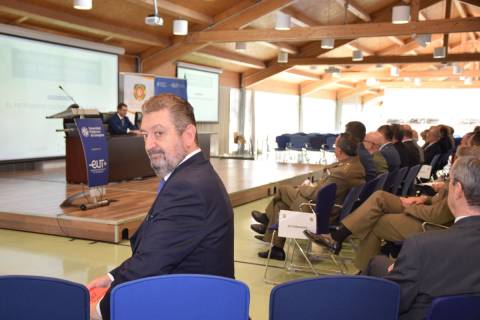 El general en la reserva Manfredo Monforte, secretario de la Academia de las Ciencias y las Artes Militares.