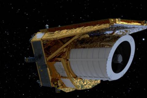 Imagen del telescopio Euclid, que cuenta con instrumentos desarrollados en la UPCT.