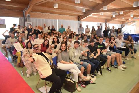 Participantes y jurado de la final de la ltima edicin de las Olimpiadas de Arquitectura.