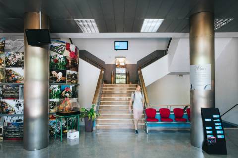 Imagen de archivo del recibidor de la Escuela de Agrónomos.