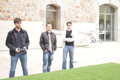 Integrantes del UPCT - Drone Team.