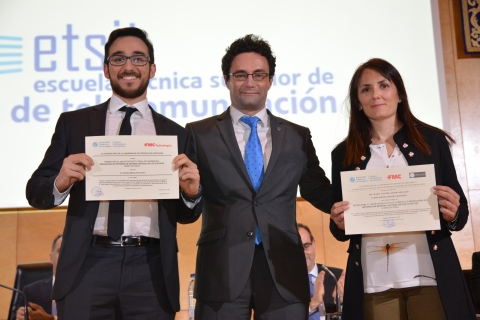 Andrés Melenchón, Alejandro Pérez y María Victoria Bueno.