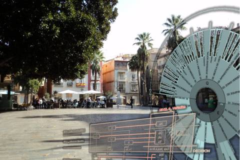 Imagen de la Plaza San Francisco, en Cartagena