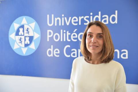 Adela Ramos en la UPCT.