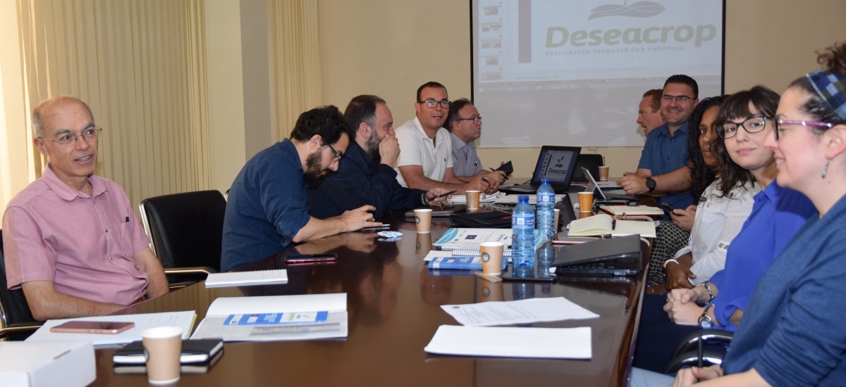 Los socios del proyecto Life Deseacrop hacen balance en la UPCT de sus primeros 18 meses