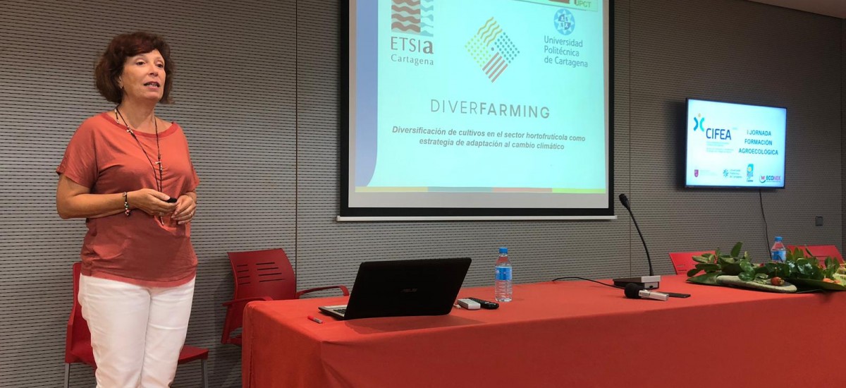 Agrónomos presenta los resultados del proyecto Diverfarming en unas jornadas de Agricultura Ecológica
