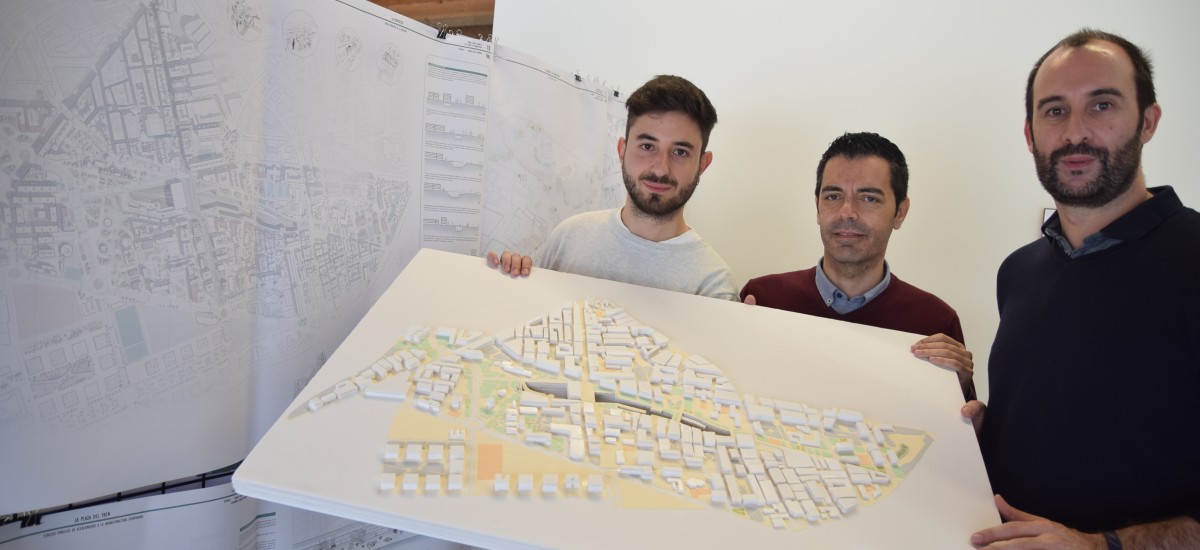 Un arquitecto por la UPCT diseña la integración urbana de Murcia tras el soterramiento de las vías