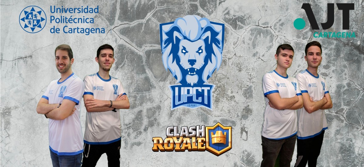 El equipo de Clash Royale del UPCT Esports gana la conferencia sur y se clasifica para la final universitaria