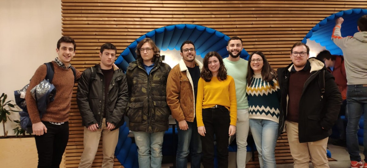 Ocho estudiantes de Teleco se forman en un curso intensivo de smart cities en Bélgica