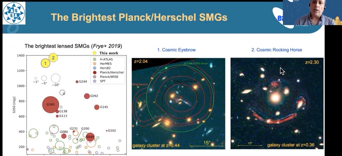 El investigador de la UPCT Anastasio Díaz da una charla sobre galaxias lejanas en el congreso de la Sociedad Europea de Astrofísica