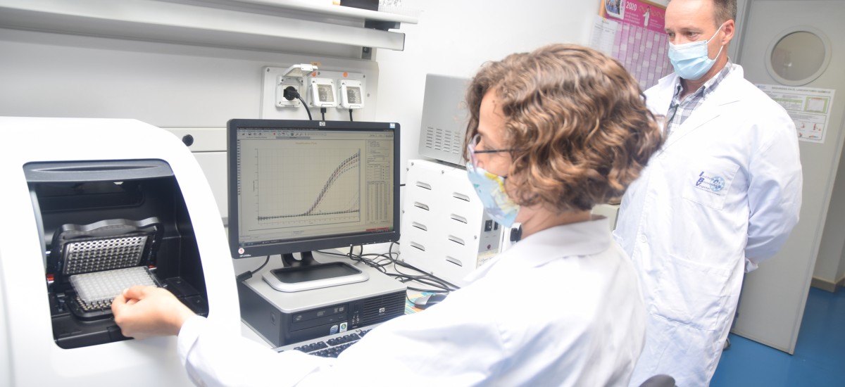 Imagen Test PCR para empresas en laboratorios del IBV