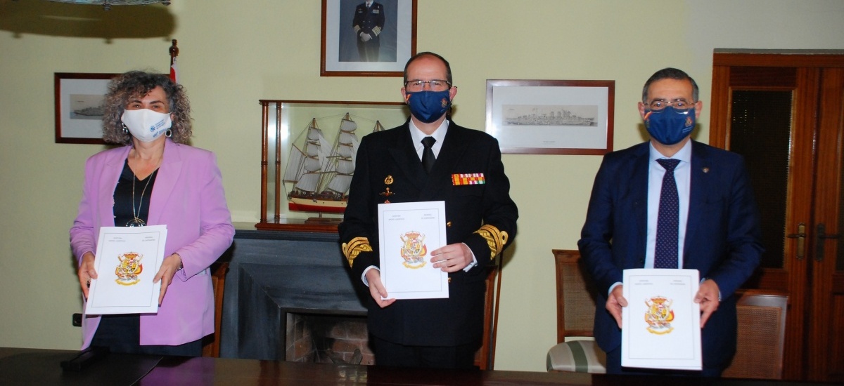 El Ministerio de Defensa otorga la concesión del antiguo Pañol de la Comisión Naval de Regatas del Arsenal de Cartagena a la Universidad de Murcia y a la Universidad Politécnica de Cartagena