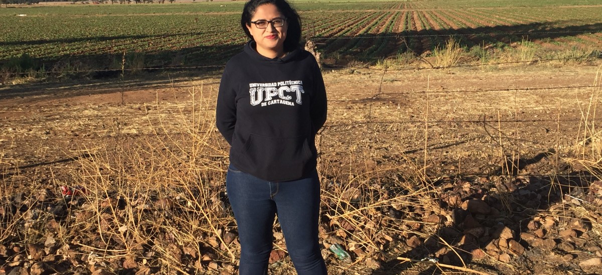 Doctorada en México y Cartagena con una tesis para evitar pérdidas de agua por escorrentías