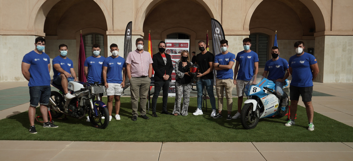 Shiro Helmets colabora con Moto UPCT en el desarrollo de su primer prototipo eléctrico de competición