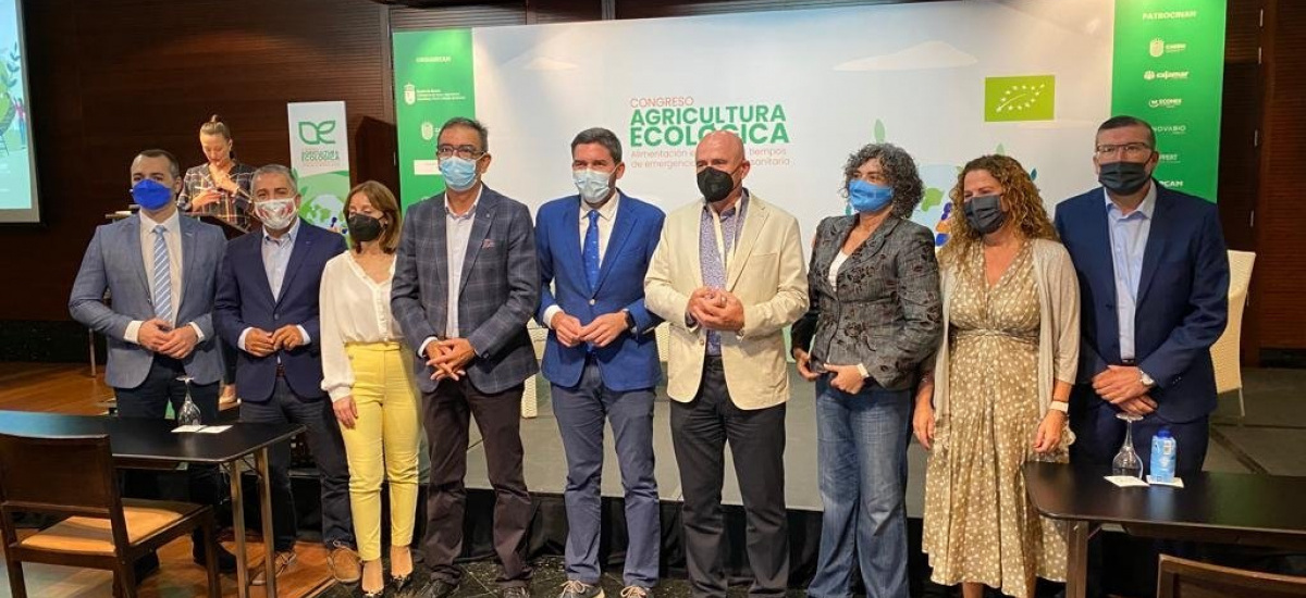 La rectora e investigadores agr&oacute;nomos de la UPCT participan en el I Congreso Agricultura Ecol&oacute;gica