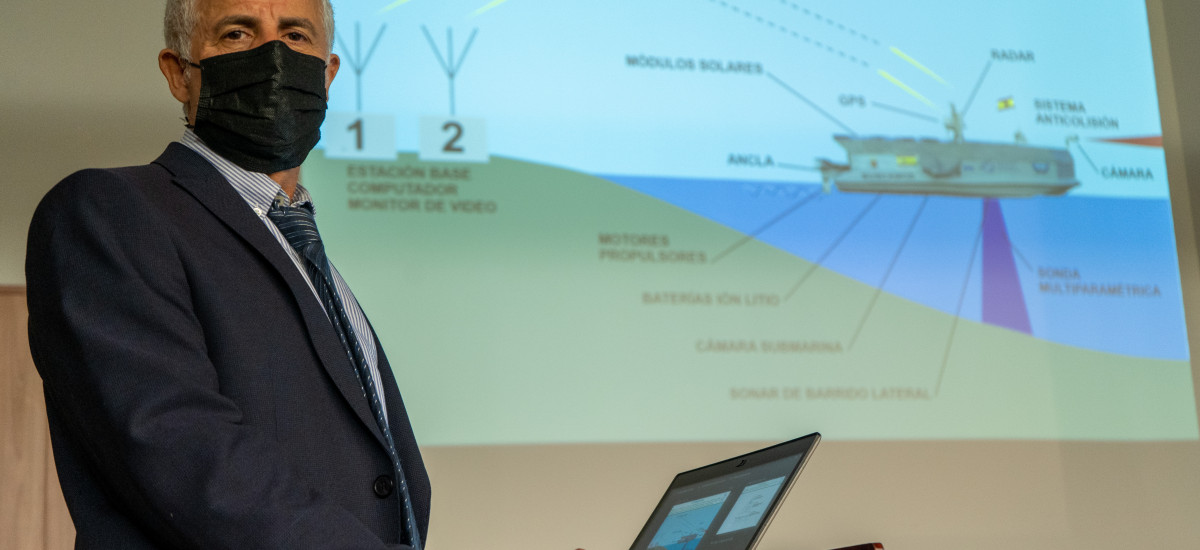 Imagen El observatorio oceanogr&aacute;fico rob&oacute;tico de la UPCT puede navegar indefinidamente y decidir d&oacute;nde explorar