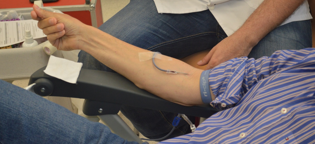 Donación de sangre en los tres campus los días 23, 24 y 25