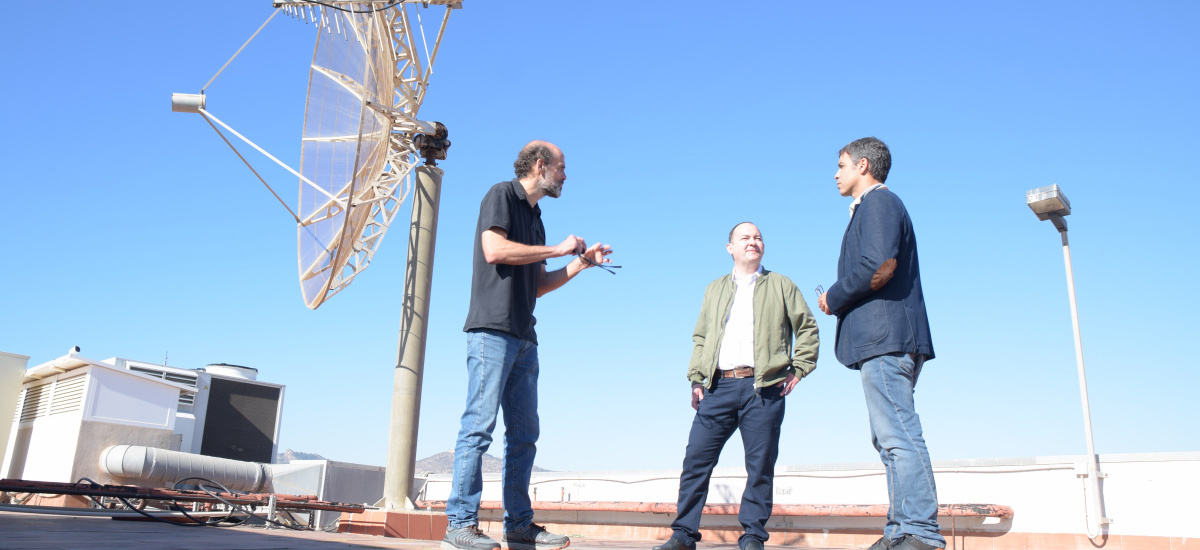 Imagen Diseñan antenas para localizar tormentas solares