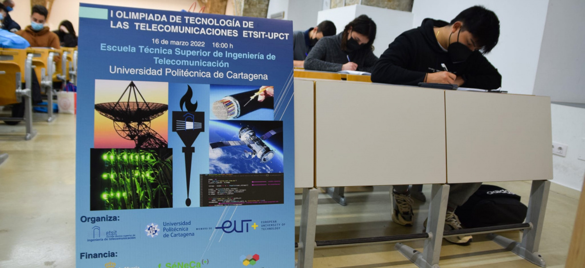 Una veintena de estudiantes de Bachillerato en la I Olimpiada de Tecnología de las Telecomunicaciones de la Región