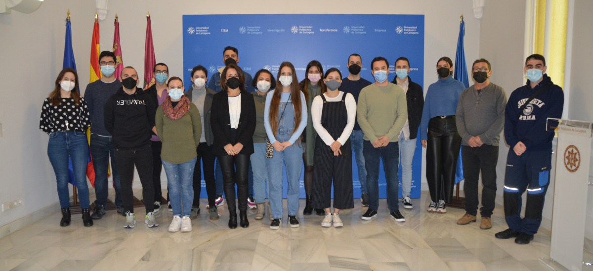 Dieciocho titulados en Formación Profesional participan en proyectos de I+D+i