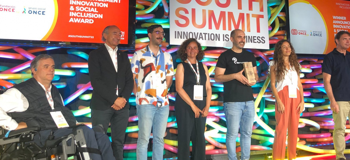 Imagen Bemyvega gana el 'Innovation and Social Inclusion Award'