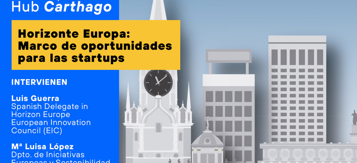 Taller online sobre oportunidades para startups, esta tarde en el Hub Carthago