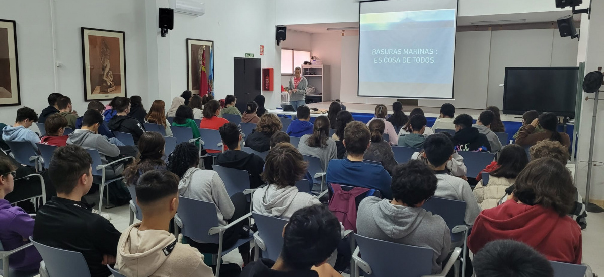 El Programa de Ayuda al Litoral en Secundaria (PALS) retoma las charlas de concienciación en institutos