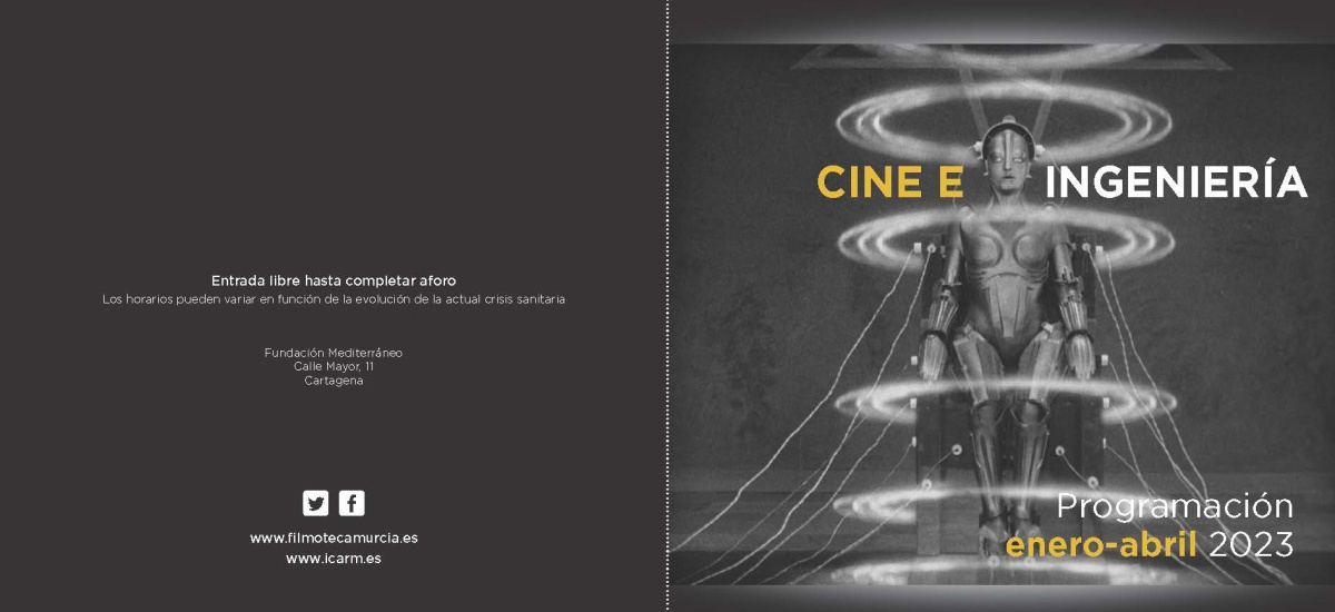 Imagen Ciclo de 'Cine e Ingeniería' en la programación de la Filmoteca Regional en Cartagena