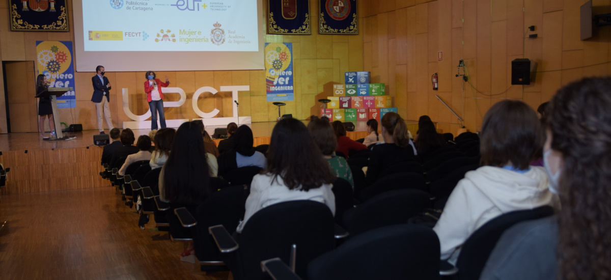 Imagen 500 estudiantes de Secundaria asisten este viernes en la UPCT a la gala Quiero ser Ingeniera