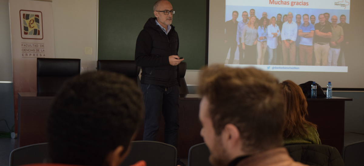 Imagen Gorka Sánchez, responsable de Innovación del SMS: «Co-crear junto a los usuarios es más justo y eficiente»