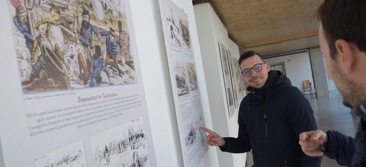 Exposición en el CIM con caricaturas e ilustraciones de prensa sobre la revolución cantonal