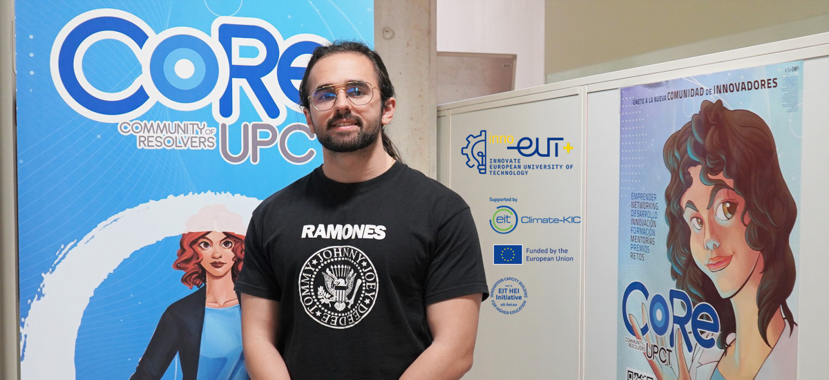 Miguel Linares, alumno emprendedor multipremiado: «Empecé a formarme gracias a Inno-EUt+»