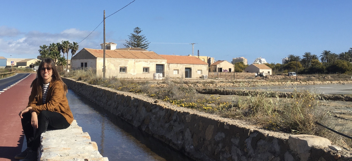 Imagen Una arquitecta por la UPCT dirige la restauración de las salinas de Marchamalo que propuso como alumna