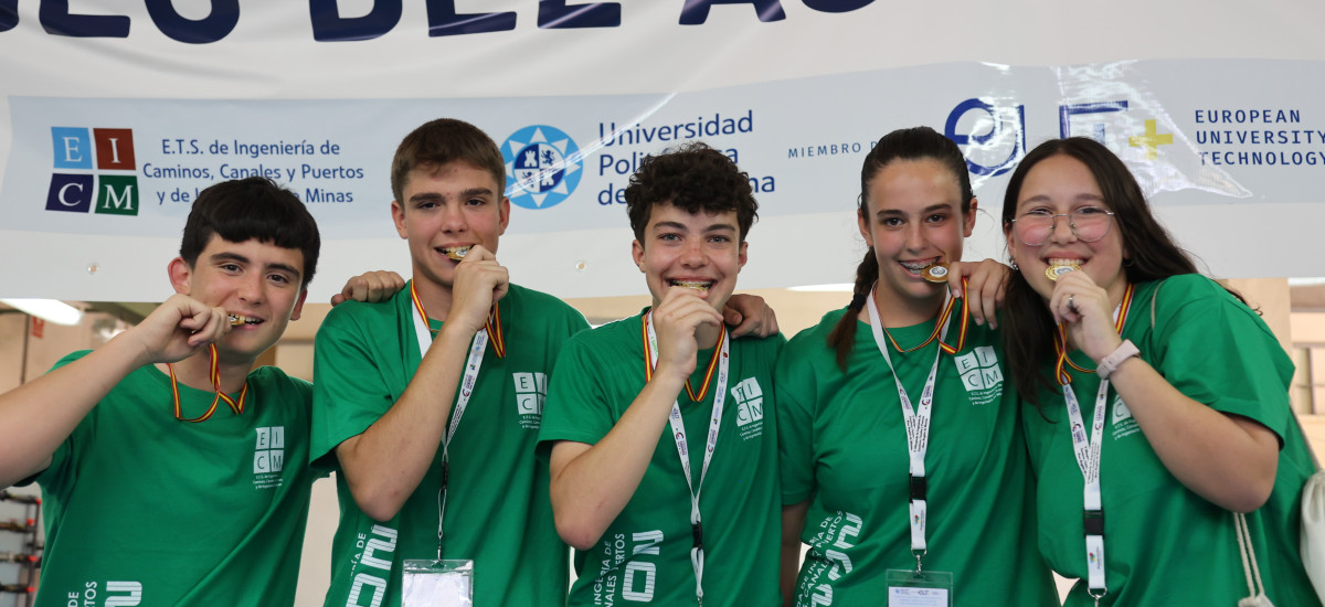 Estudiantes del IES La Flota ganan la Olimpiada de Ingeniería de Caminos, Canales y Puertos