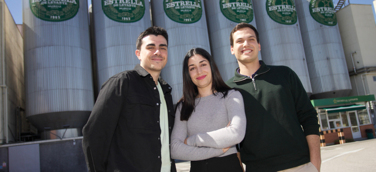 Contratados por Estrella de Levante tres becarios de su cátedra en la Politécnica de Cartagena