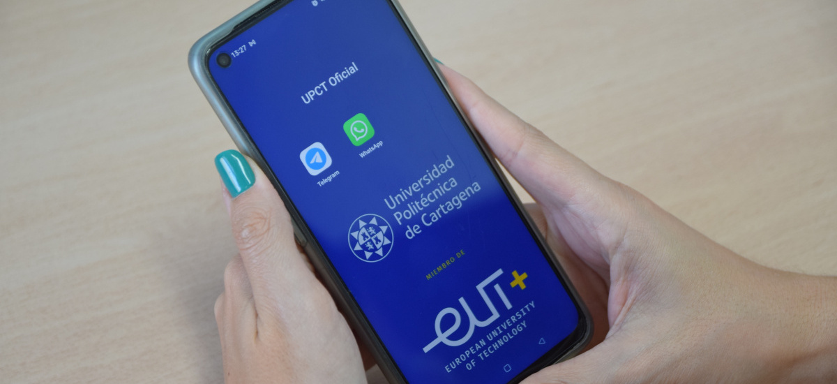 Imagen Las noticias UPCT, al instante en tu smartphone