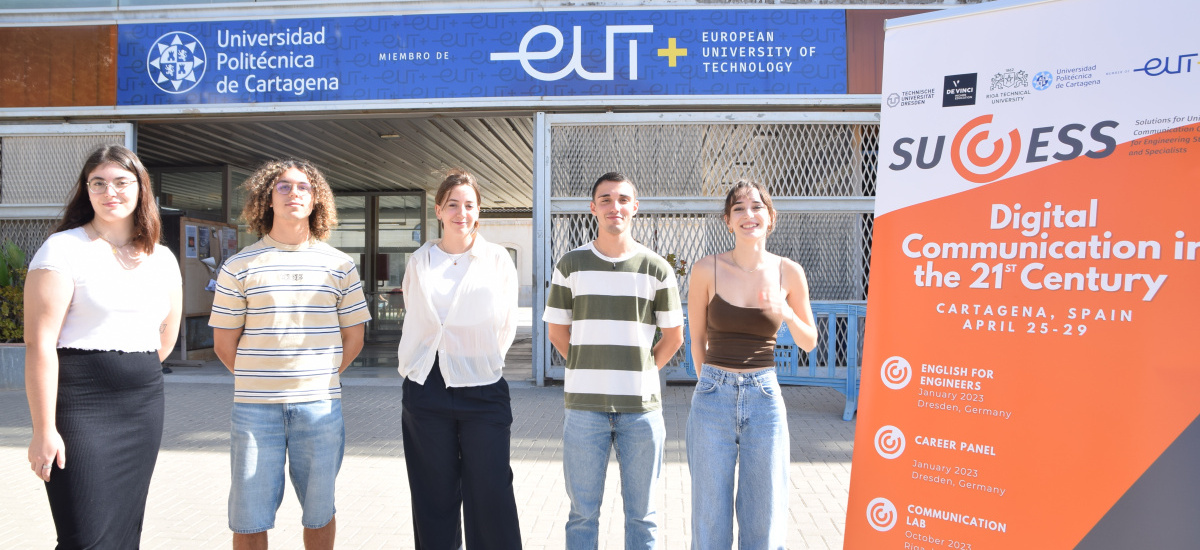 Imagen Cinco estudiantes de Industriales y Teleco mejoran su inglés en Riga